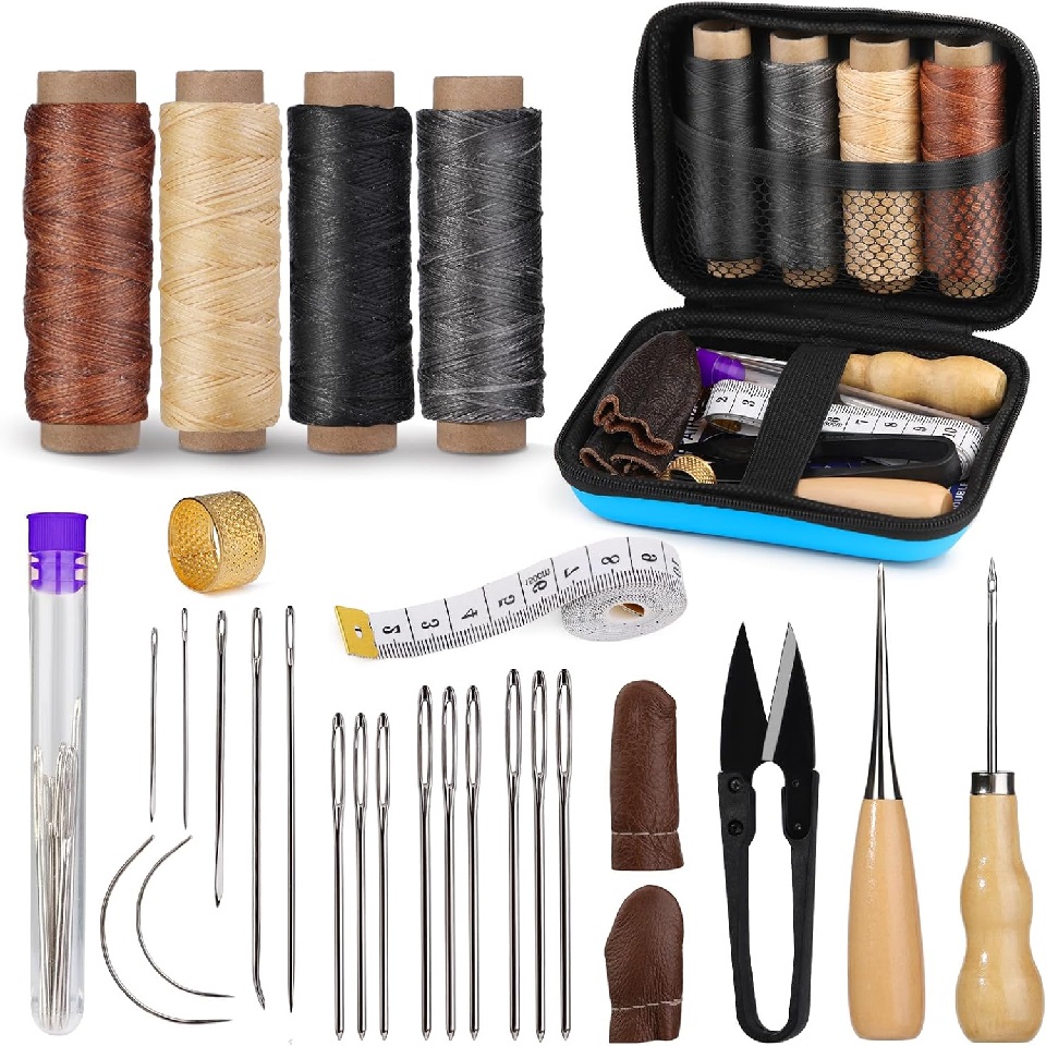 Leatherwork Awl - BUDDUR Leather Sewing Tools Kit With