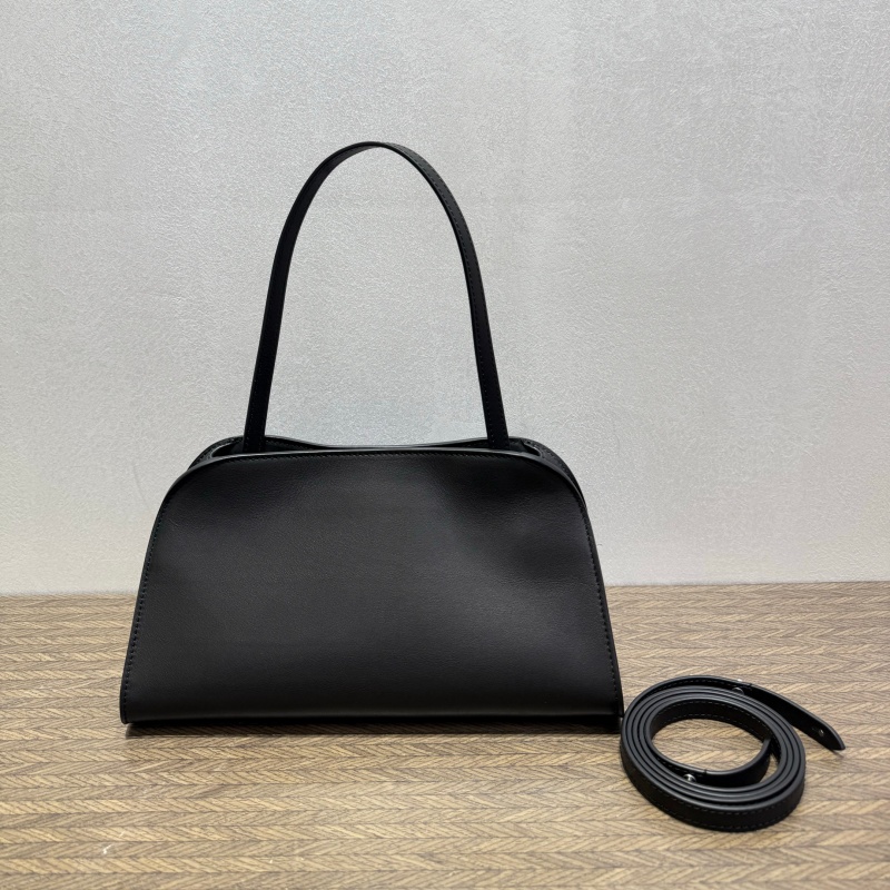 Leatherwork Hardware - Women's Minimalist Shoulder Crossbody Handbag with