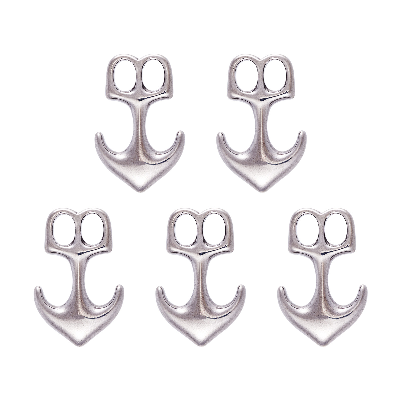 Leatherwork Beginner - 5pcs Anchor Hook Clasps 304 Stainless