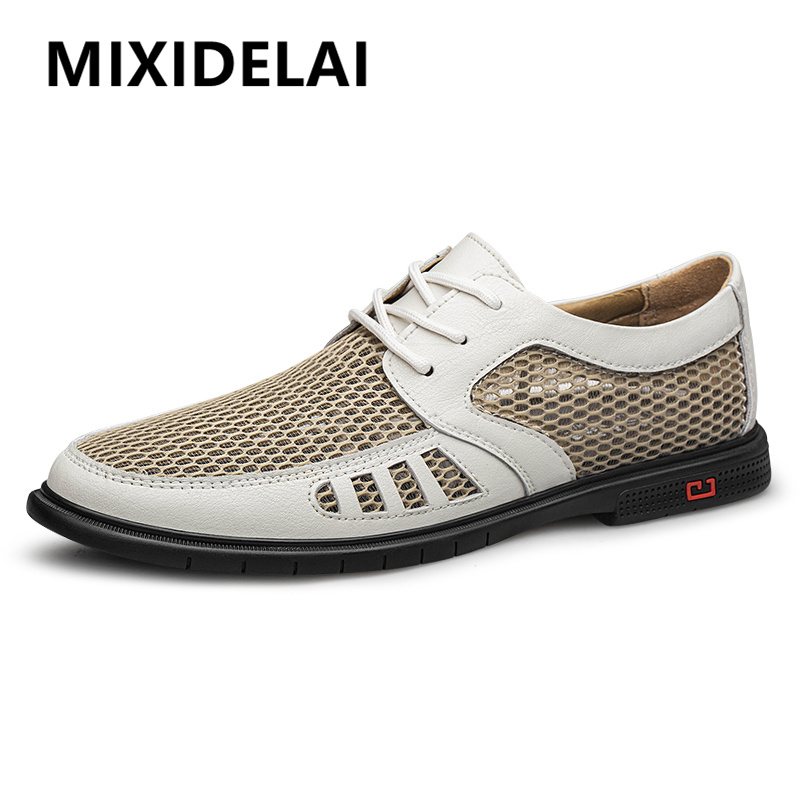 Leather Work Oxfords - New Summer Business Men's Dress Shoes