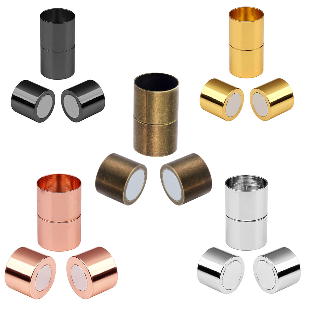 Leatherwork Beginner - 5sets Strong Magnetic Clasps 3/4/5/6/7/8/10/12/14/15mm Leather