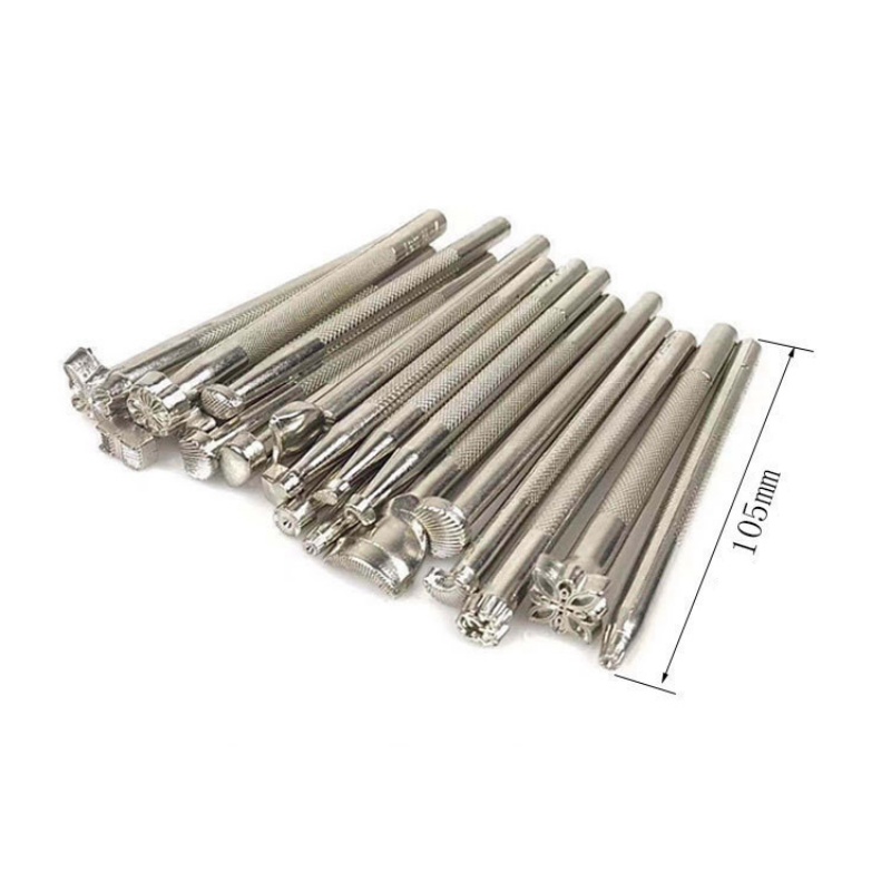 20Pcs Leather Stamping Tools L - огляд і ціна Leatherwork Beginner