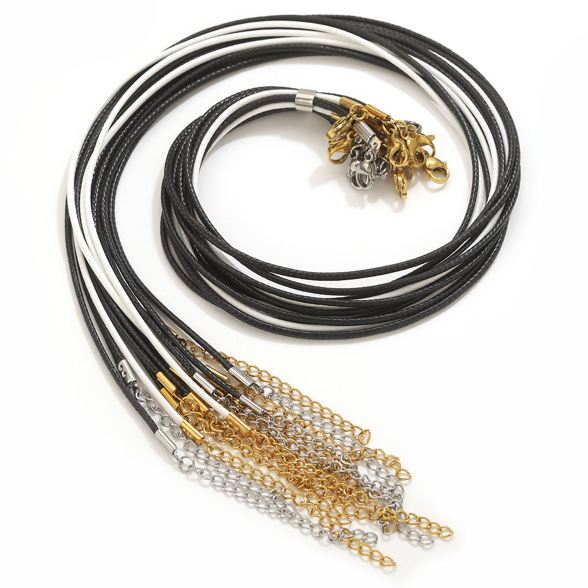 5pcs Leather Cord Necklace Wit - огляд і ціна Leatherwork Beginner