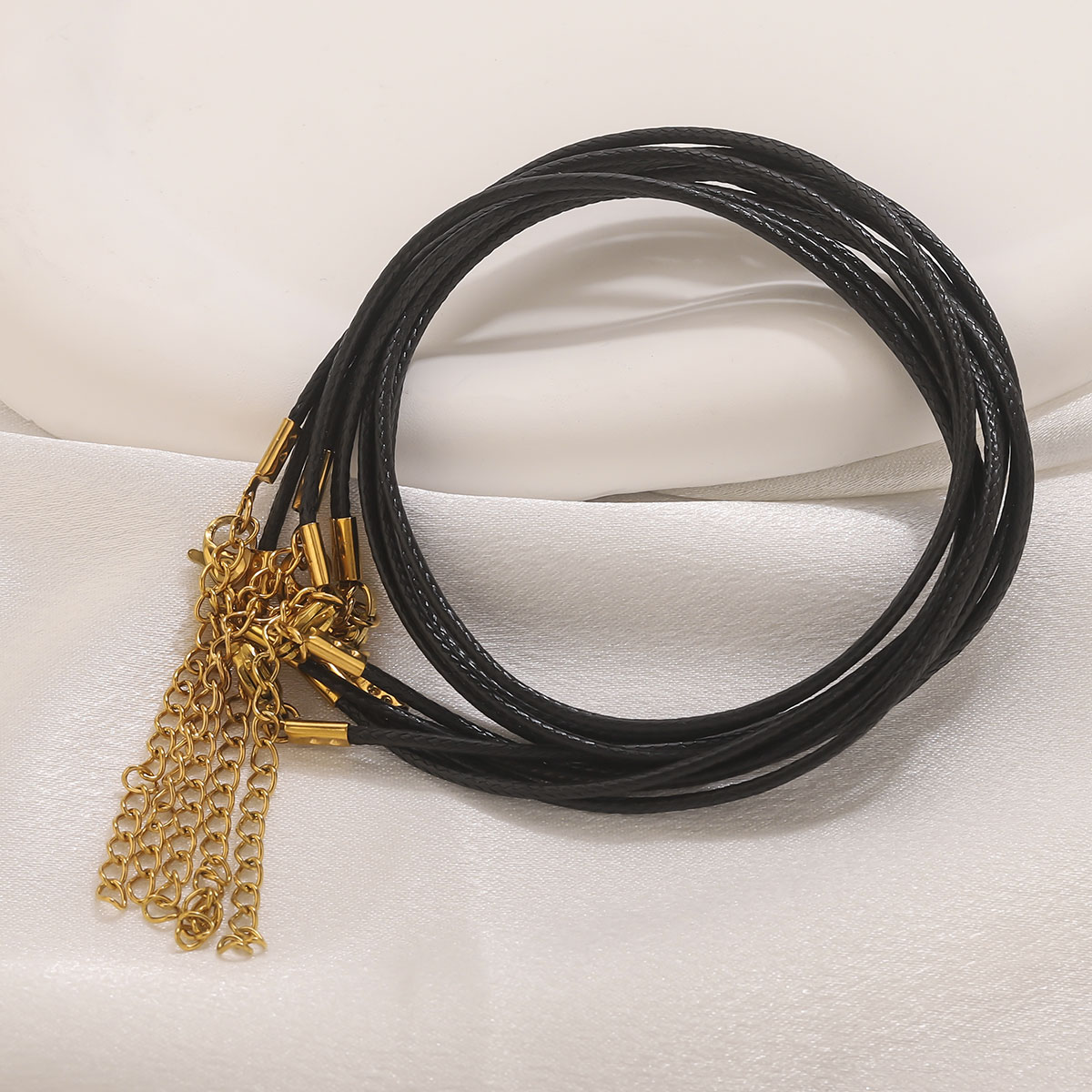 5pcs Leather Cord Necklace Wit - огляд і ціна Leatherwork Beginner
