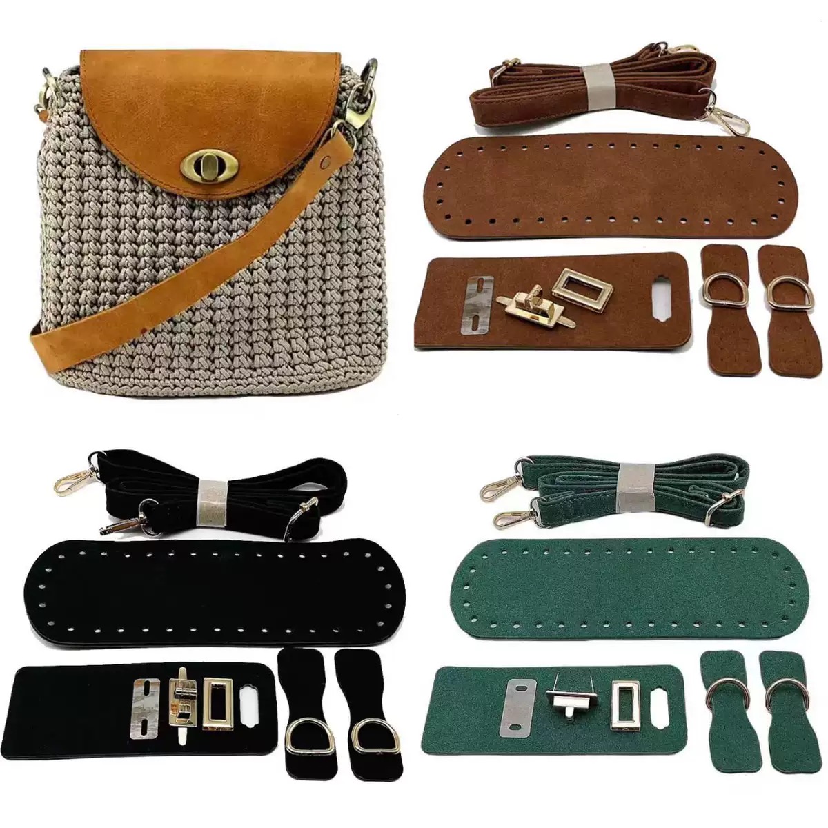 Handmade Leather Bag Strap Han - огляд і ціна Leatherwork Hardware