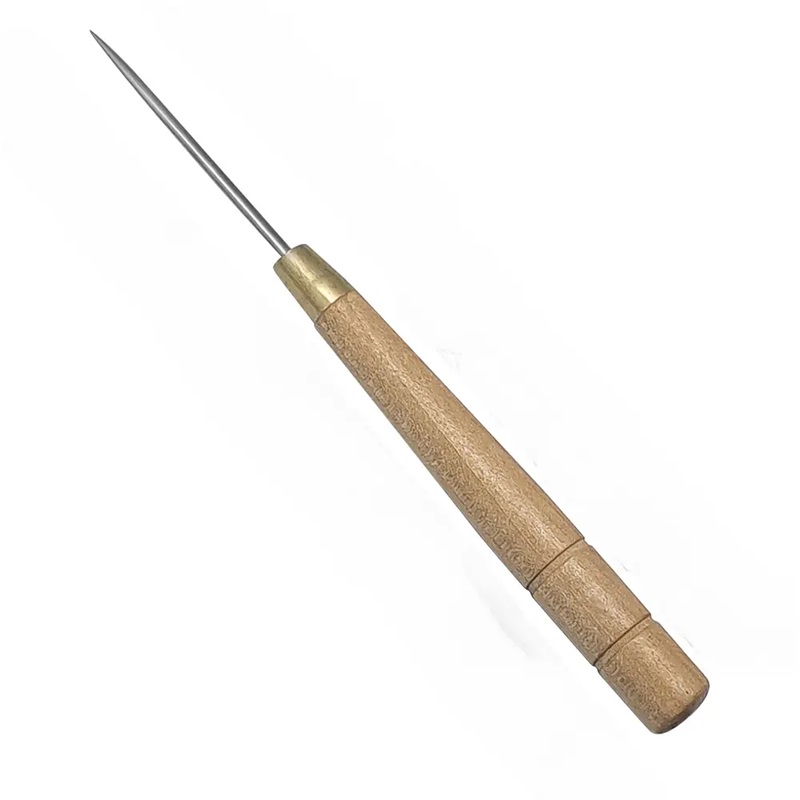 3 PCS Wooden Handle Awl Tool L - огляд і ціна Leatherwork Awl