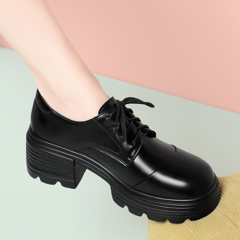 6cm Retro Breathable Comfortab - огляд і ціна Leather Work Oxfords