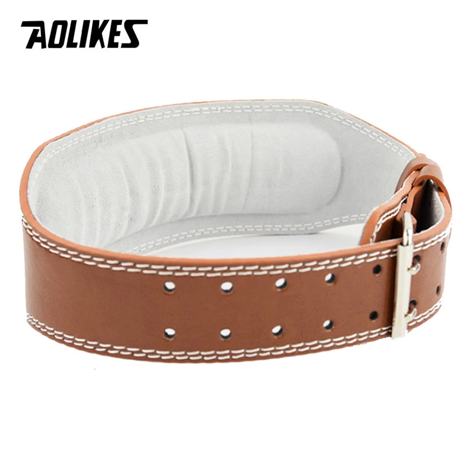 AOLIKES New Wide Weightlifting - огляд і ціна Leather Workout Belt