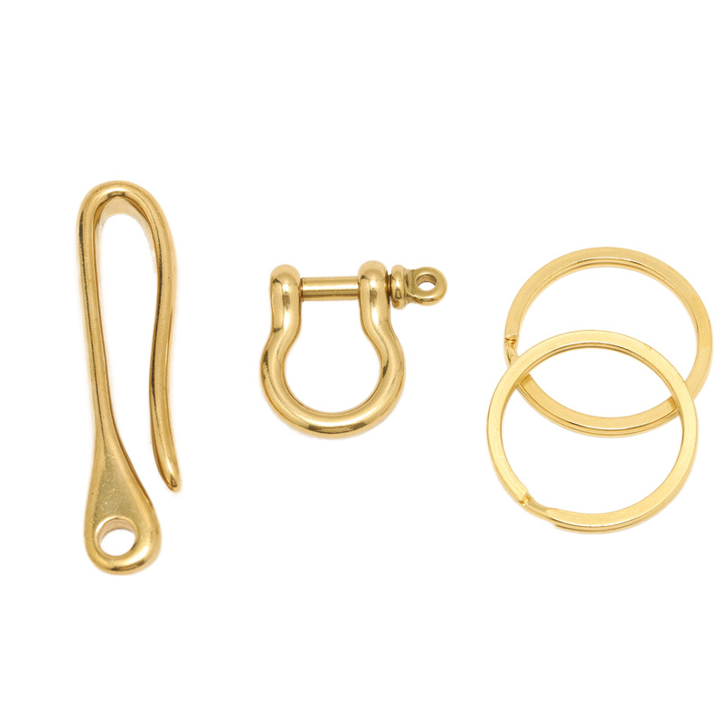 Brass Cloth Hook U-Shaped Key  - огляд і ціна Leatherwork Hardware