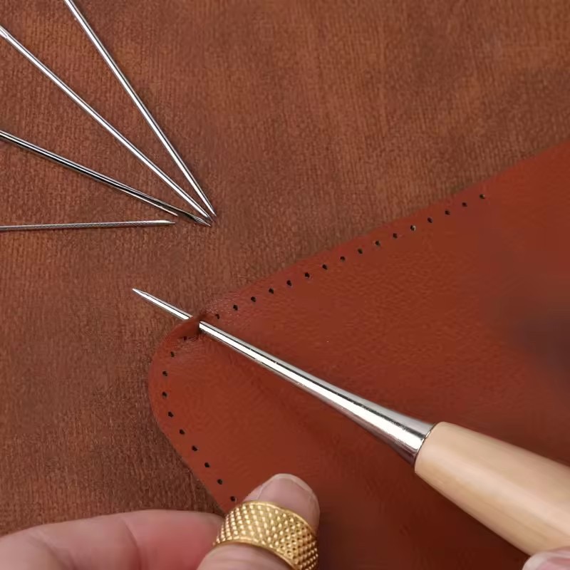 13 Pcs Leather Sewing Set Hand - огляд і ціна Leatherwork Awl