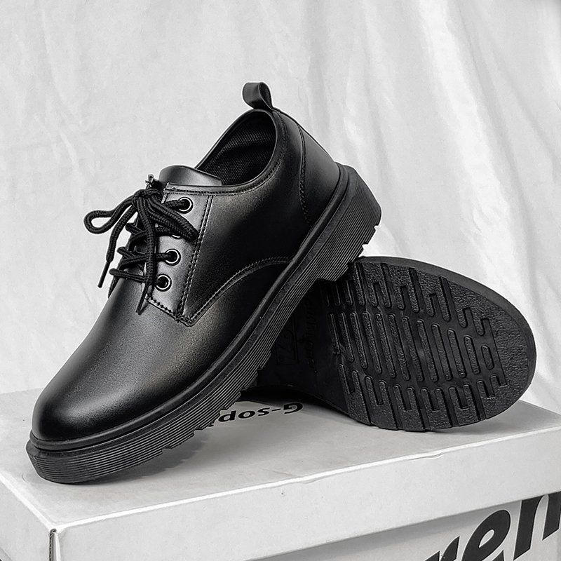 Men's Leather Shoes Casual Com - огляд і ціна Leather Work Oxfords