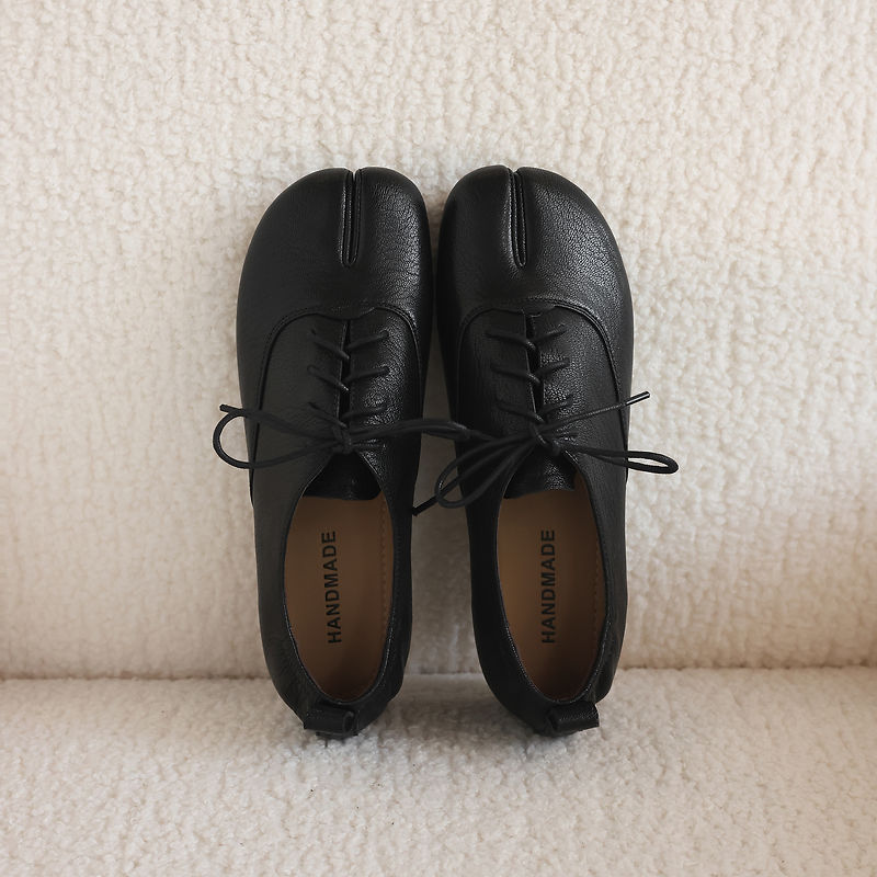 Genuine Leather Sheepskin Tabi - огляд і ціна Leather Work Oxfords