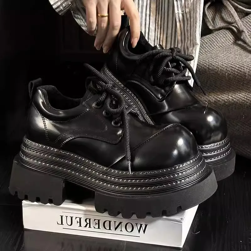 Women Retro Loafers 2025 Sprin - огляд і ціна Leather Work Oxfords