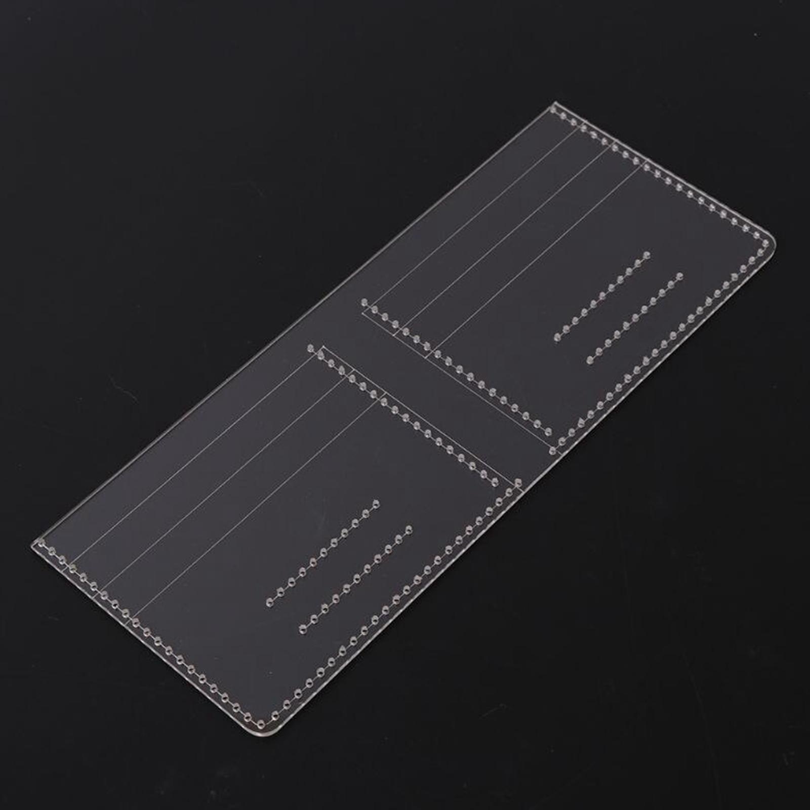 Acrylic Leather Wallet Card Ba - огляд і ціна Leatherwork Templates