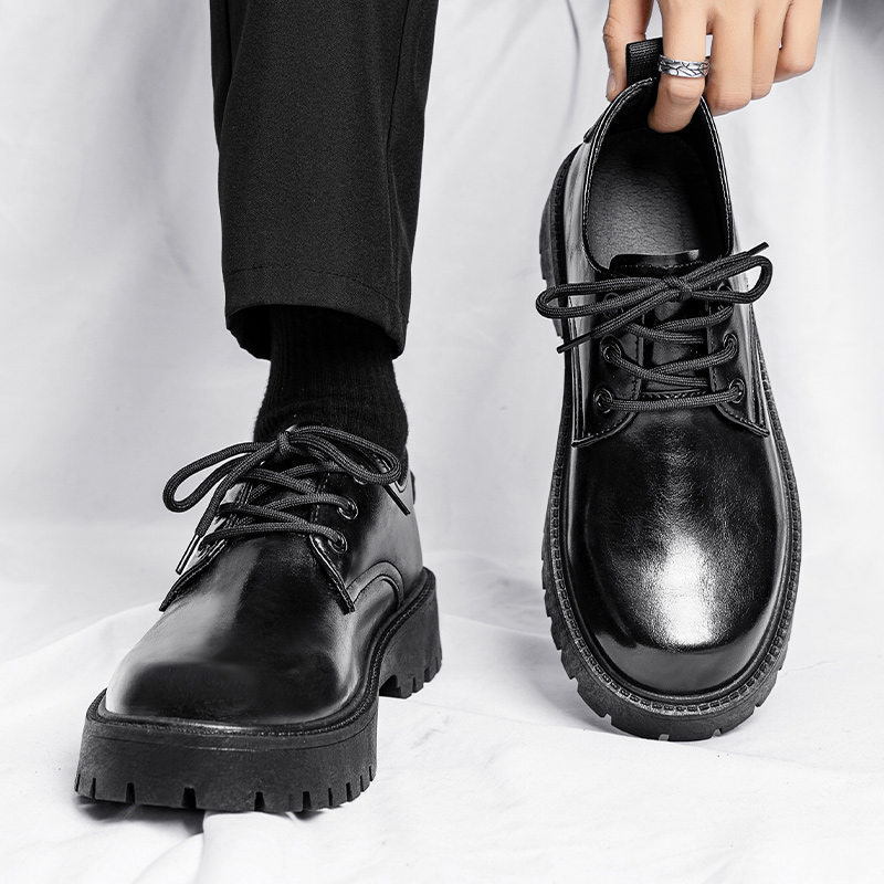 Men's Leather Casual Shoes Com - огляд і ціна Leather Work Oxfords