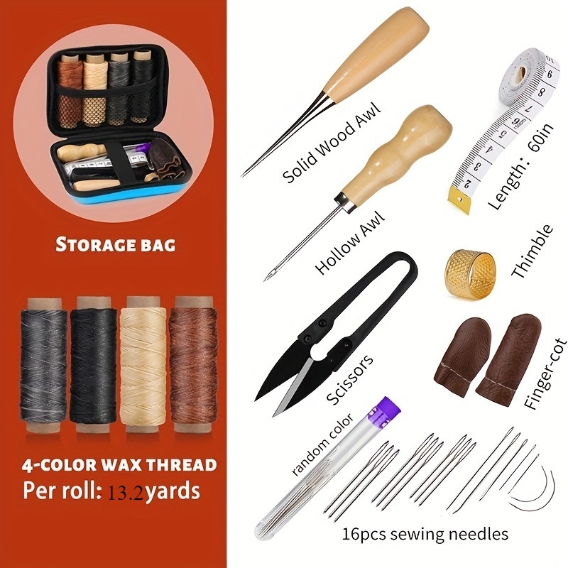 [Leather Working Kit] Leather  - огляд і ціна Leatherwork Beginner