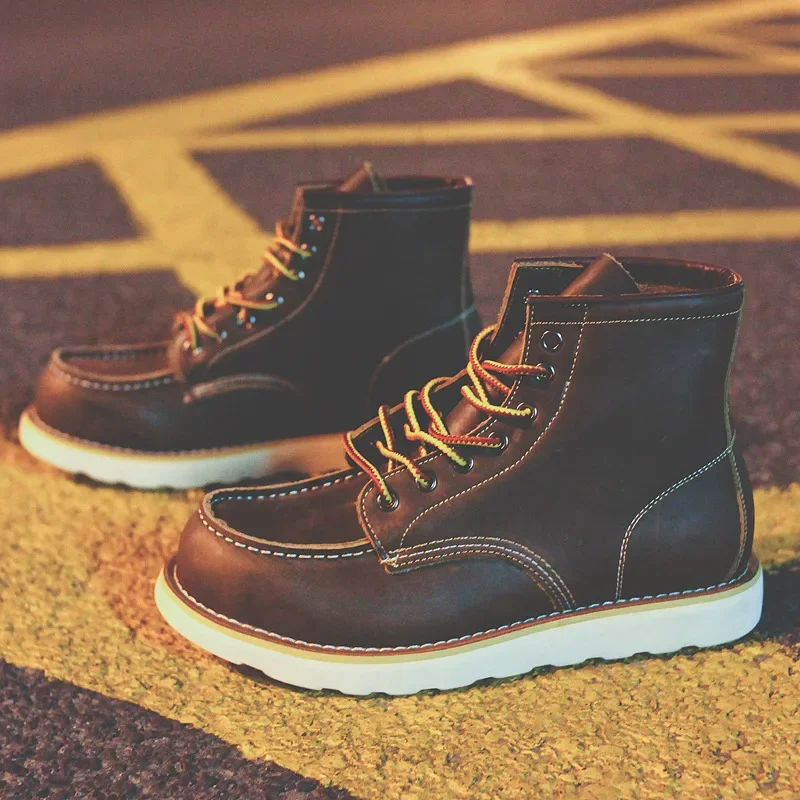Genuine Leather Men's Boots Vi - огляд і ціна Leatherwork Beginner