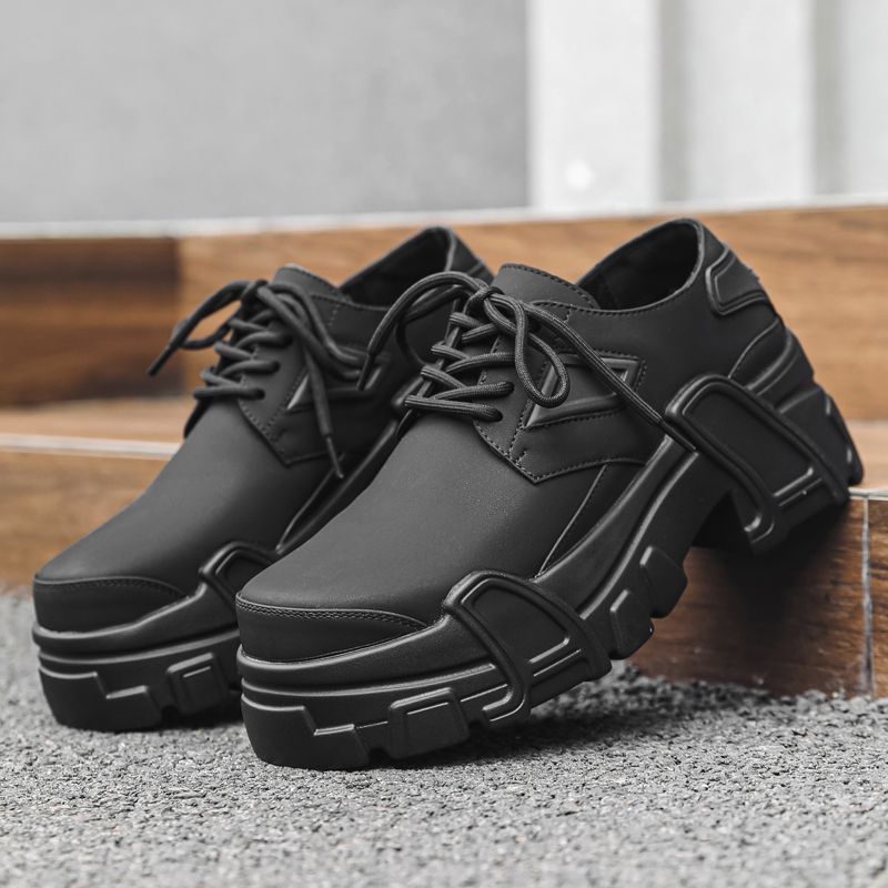 Men Platform Leather Shoes For - огляд і ціна Leather Work Oxfords