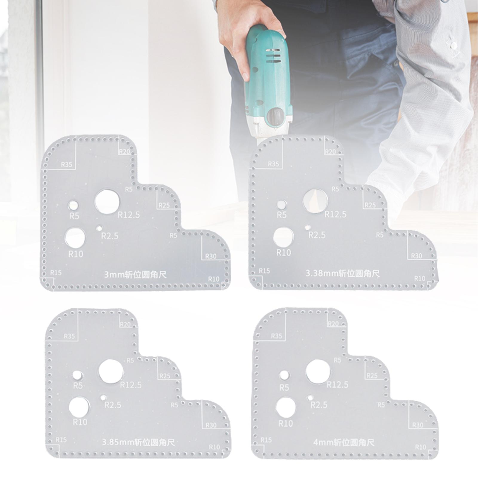 Clear Acrylic Circle Template  - огляд і ціна Leatherwork Templates