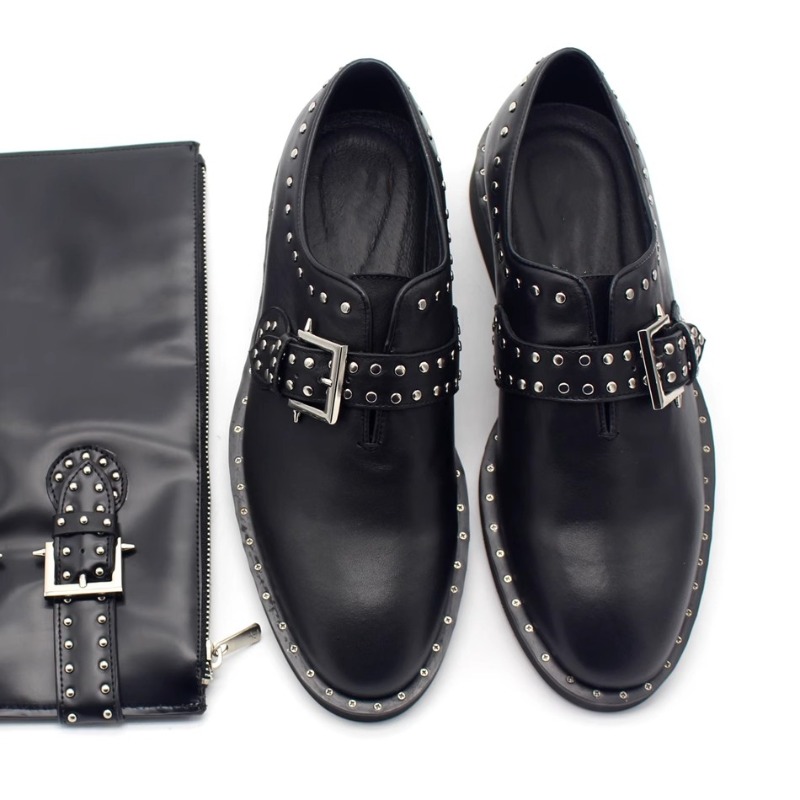 New Fashion Rivet Munk Shoes L - огляд і ціна Leather Work Oxfords