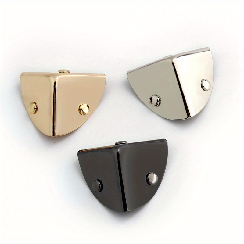 4PCS Metal Triangle Corner Pro - огляд і ціна Leatherwork Hardware