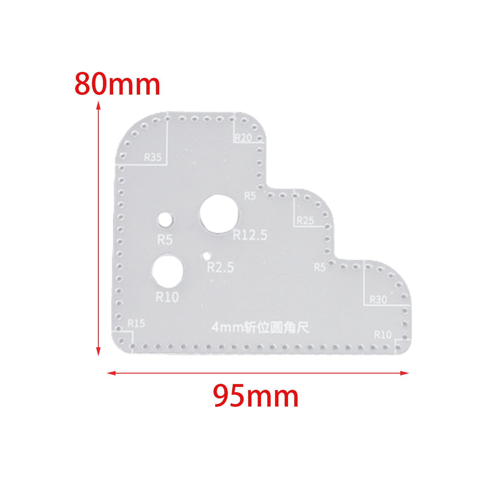 Circle Template Clear Acrylic  - огляд і ціна Leatherwork Templates