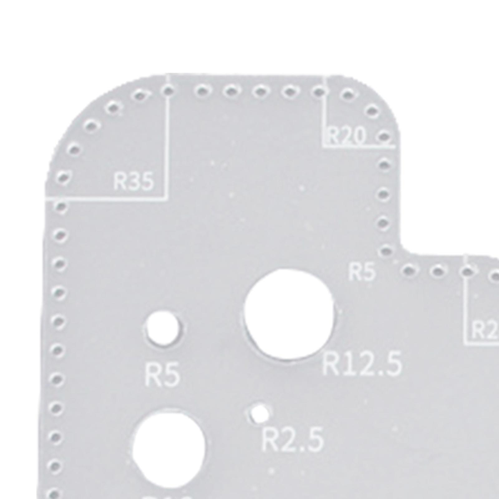 Circle Template Clear Acrylic  - огляд і ціна Leatherwork Templates